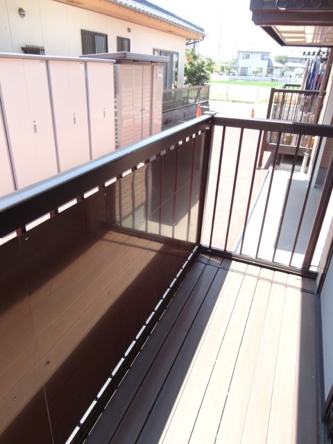 ディアスみやざわＢ ベランダ