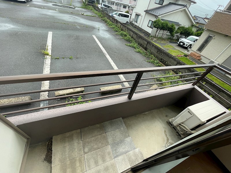 キャッスルヨシカワＢ ベランダ