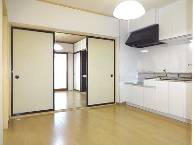城山マンション リビング