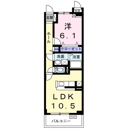 サニープレイス庄内 間取り
