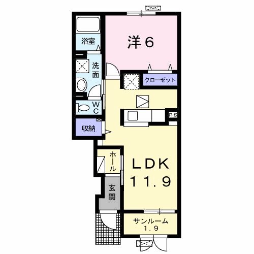 サン青木島 間取り