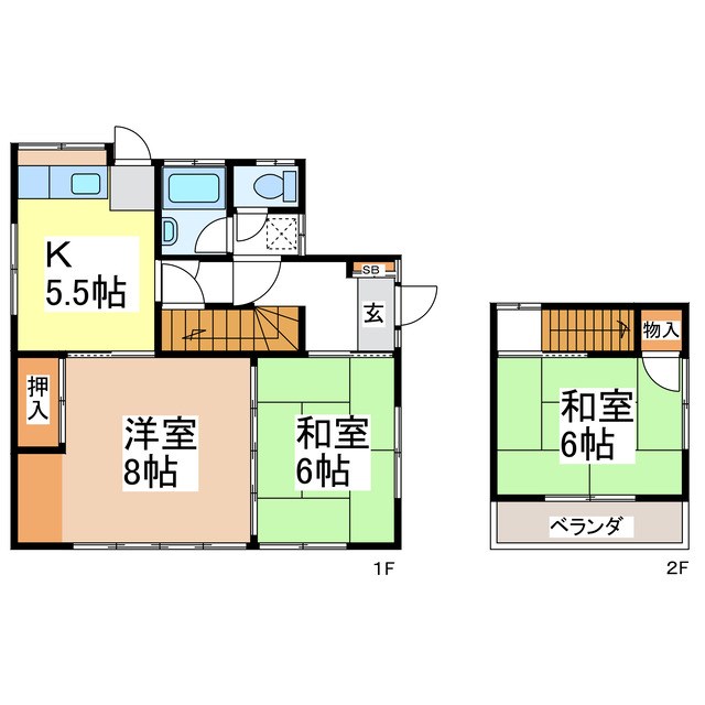 玉川戸建 間取り