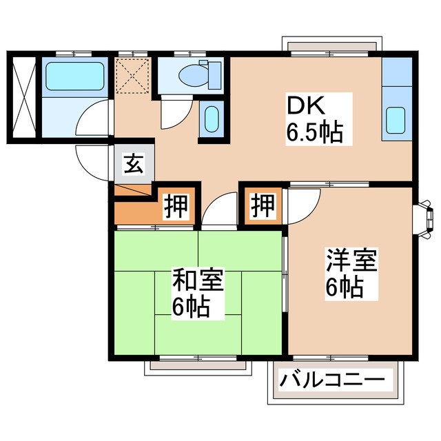 ザ・タイズ・キノシタ2 間取り