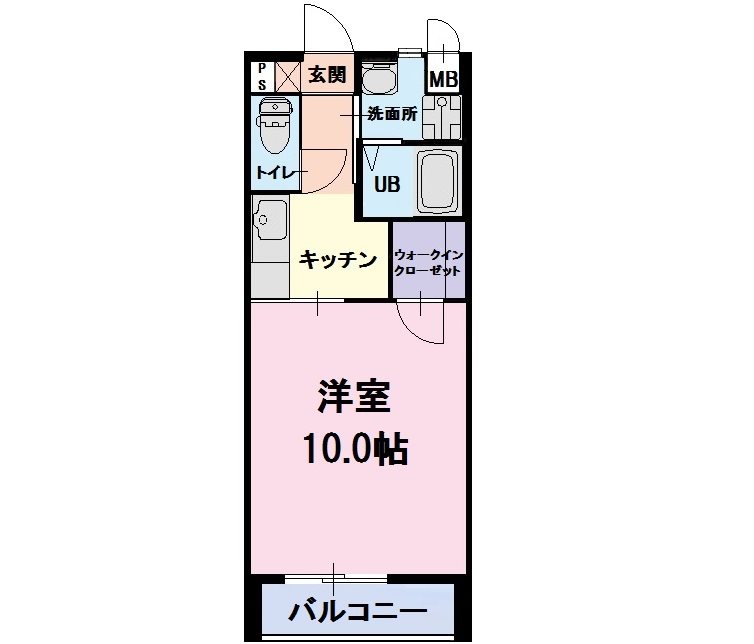 オーク・ルミナスⅡ 間取り