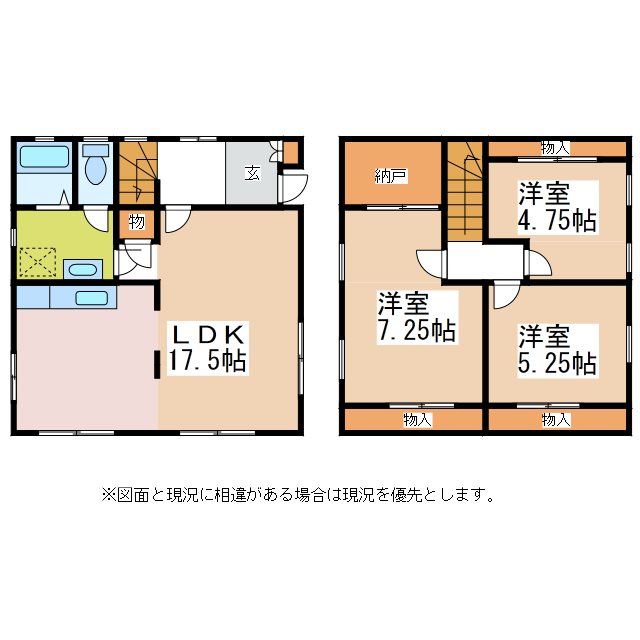 アメニティ二子A 間取り