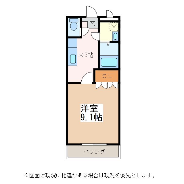 Cent Eclat Une 間取り