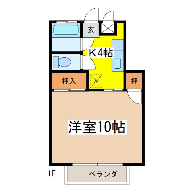アンサンブル榑木Ｂ 間取り