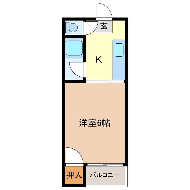ハイツ山崎 間取り