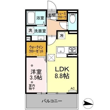 サンセール若里 間取り