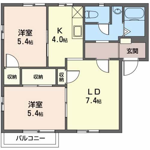 フレグランス上原 間取り