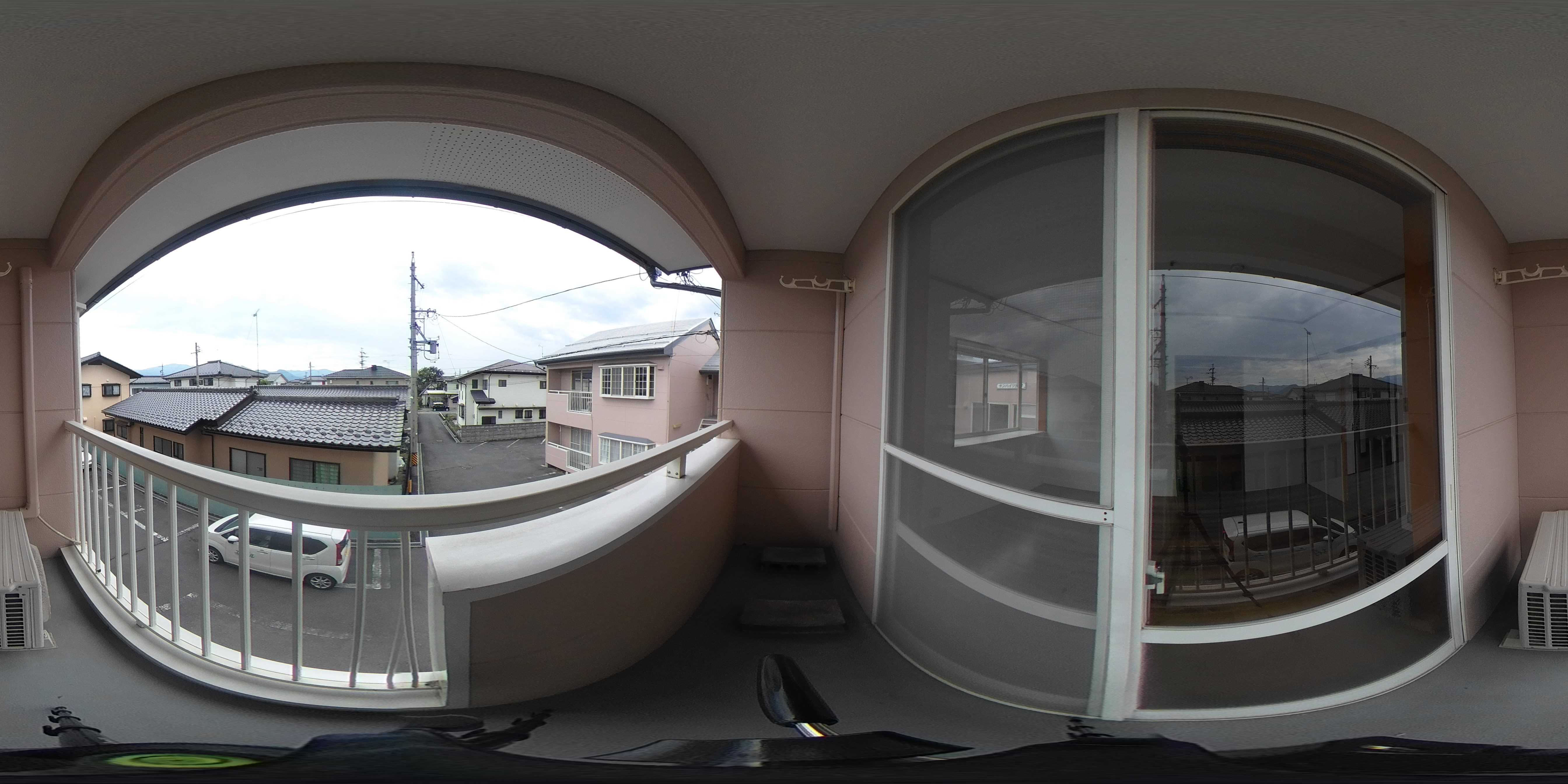 サンハイツ田中 ベランダ