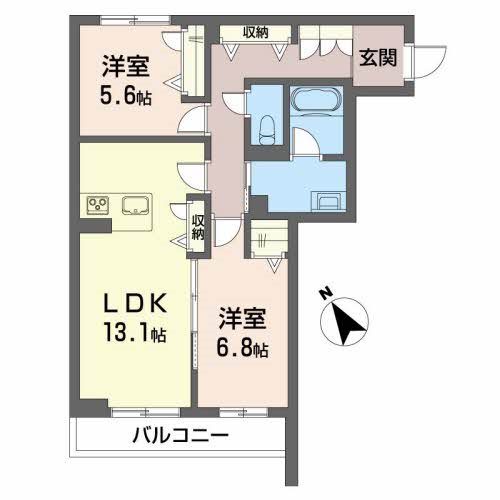ベレオ西軽井沢 間取り