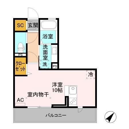 アレーズ　ジュアン 間取り