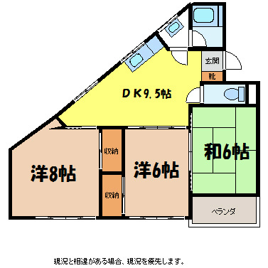 コーポ小林Ⅱ 間取り