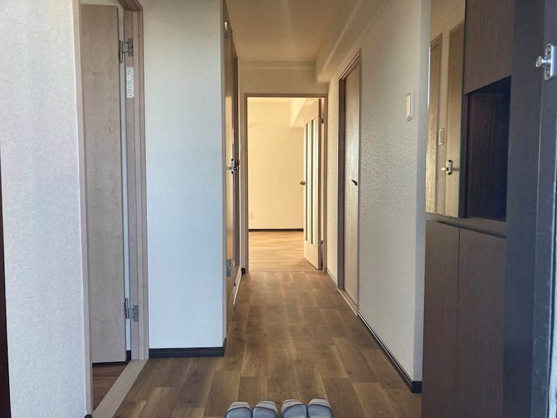 アコールマンション平田 玄関