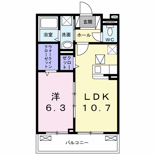 N・Sグランデ 間取り