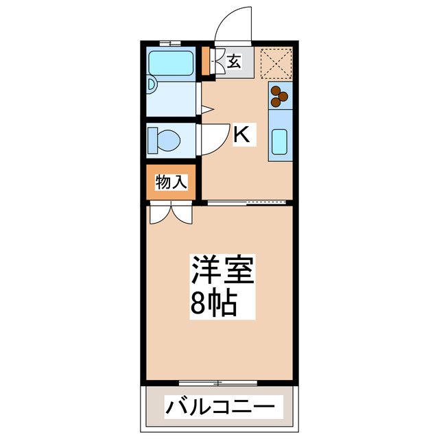 コーポサンライト 間取り
