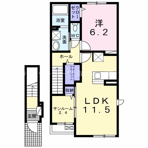 エンゼルコーポ 間取り