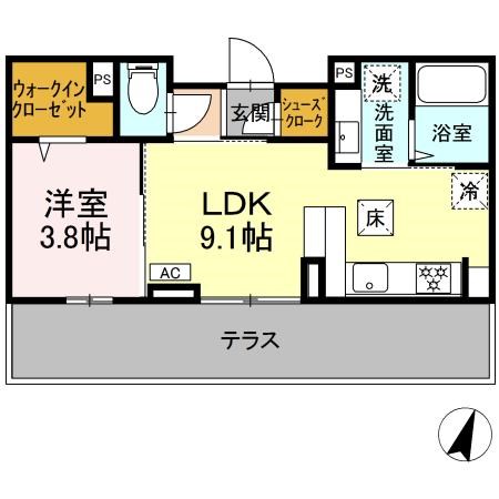 ミニョンサンクチノ 間取り