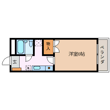 ソレイユ・シミズ 間取り
