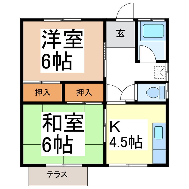 小山アパート 間取り