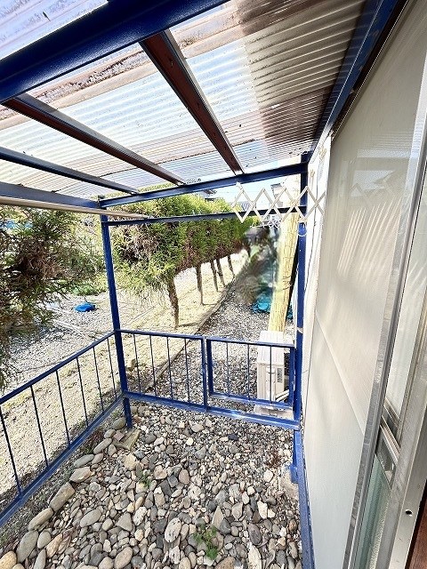 小山アパート ベランダ