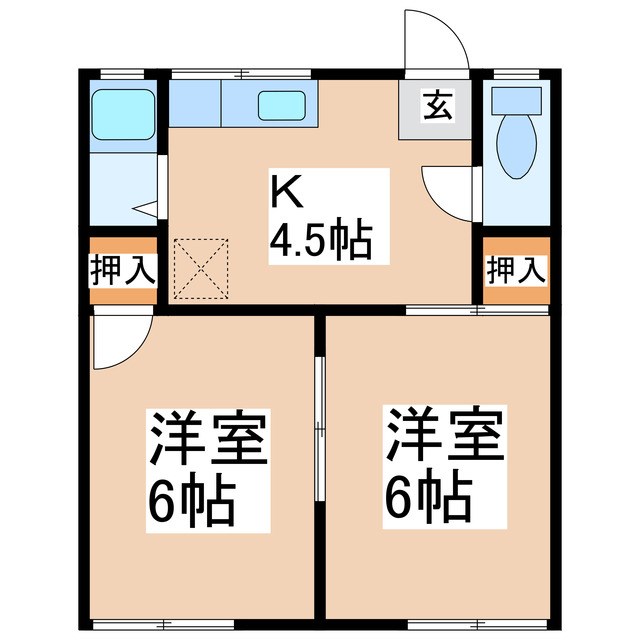 フォーブル柳屋 間取り