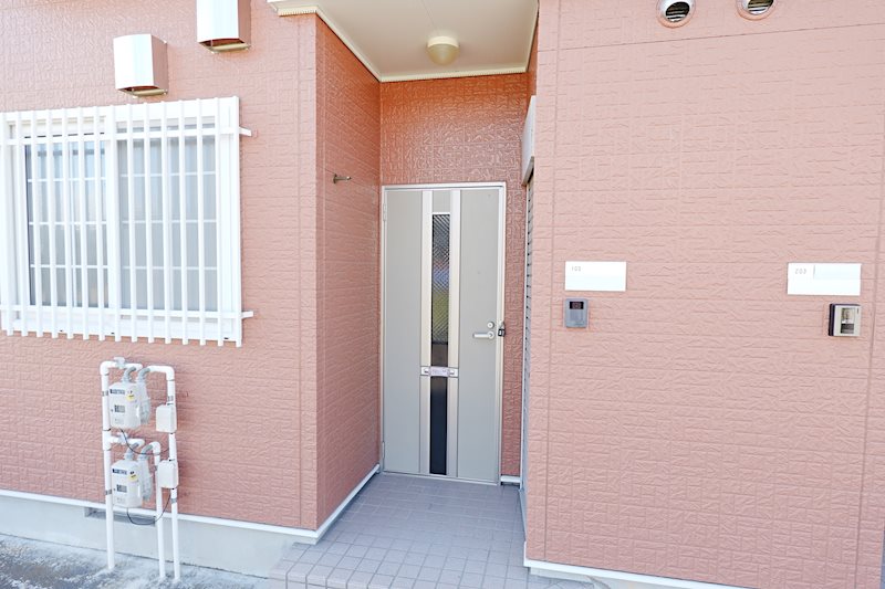 コーポくるみ 玄関