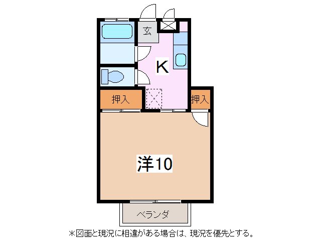 アンサンブル榑木Ｂ 間取り