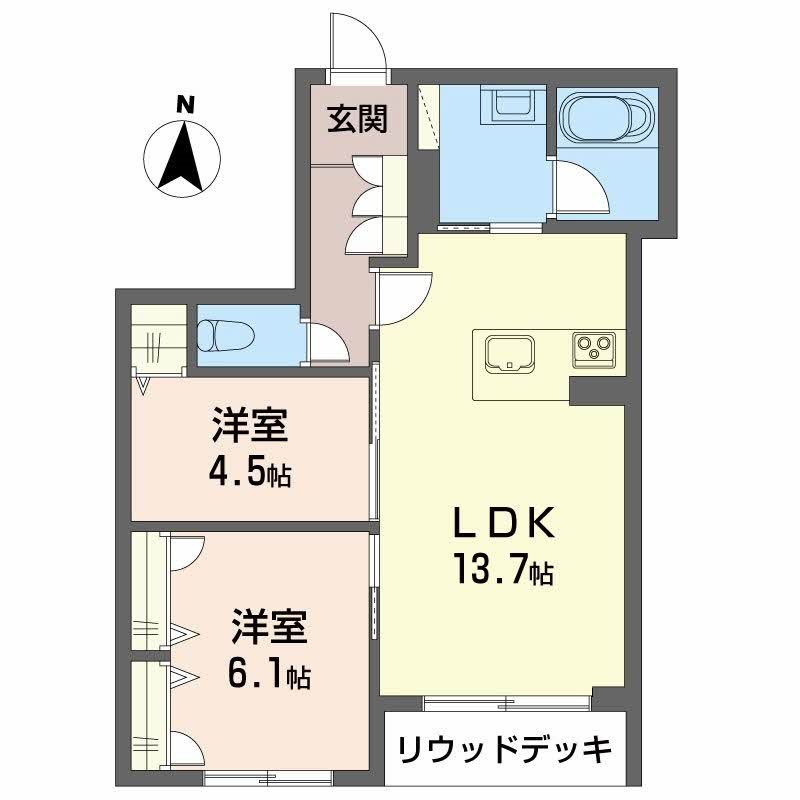 カルムメゾン 間取り