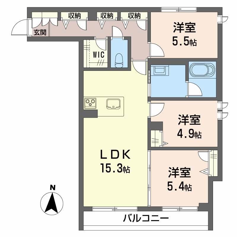 カルムメゾン 間取り