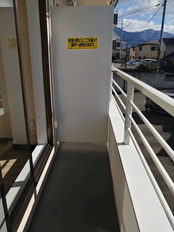 アップルズＨ ベランダ