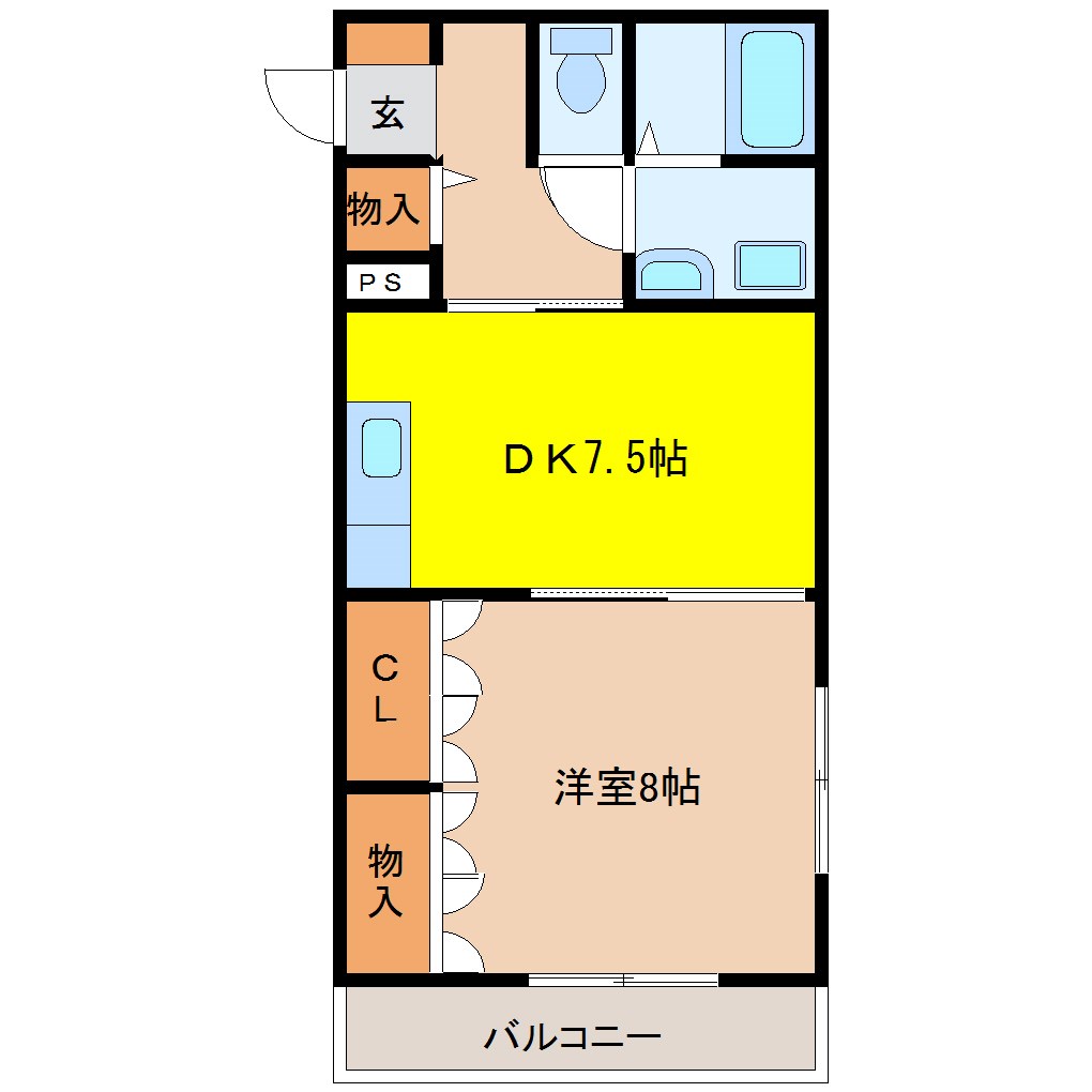ディッツオ・東口 間取り
