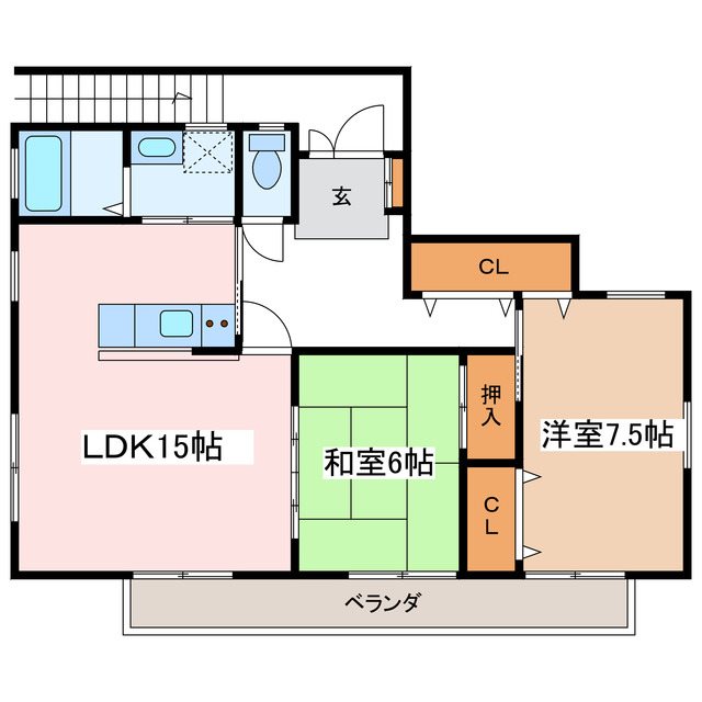東アパート 間取り