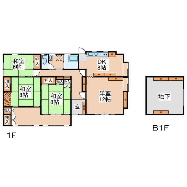 黒岩様貸住宅 間取り