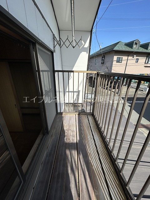 小林貸住宅（青木島）1 ベランダ
