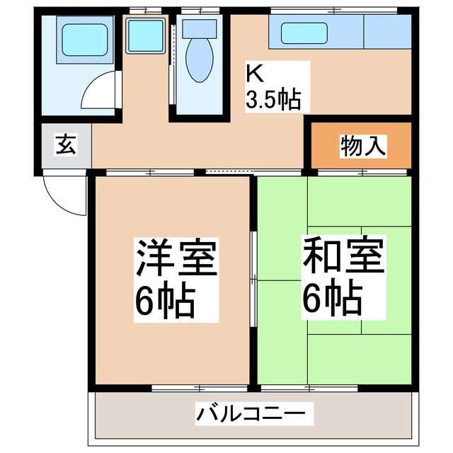 サンテラス東部 間取り