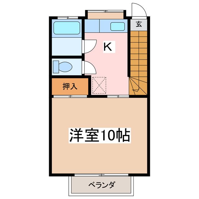 アンサンブル榑木Ｂ 間取り