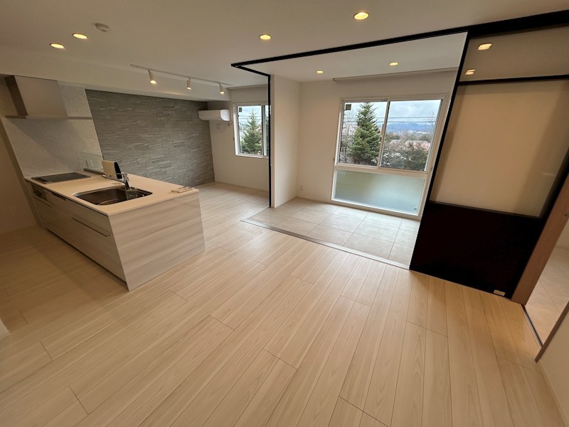 グランソラナ軽井沢 リビング