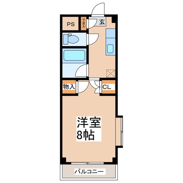 サンシャトー国分 間取り