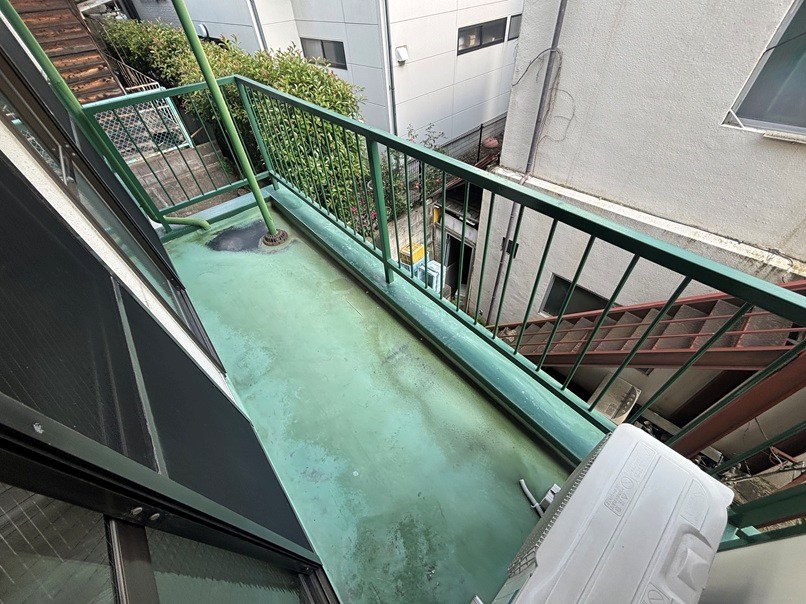 赤坂ハイツ ベランダ
