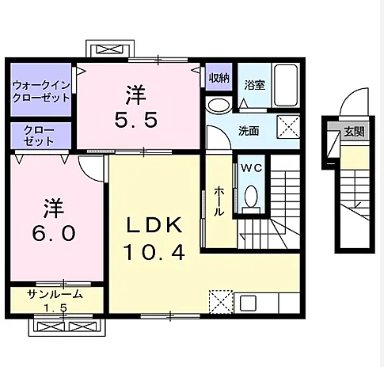 エスペラント ヴォヌール 間取り