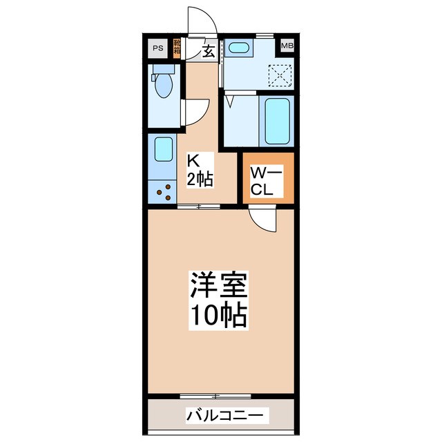 Ｃａｓａ　上堀 間取り