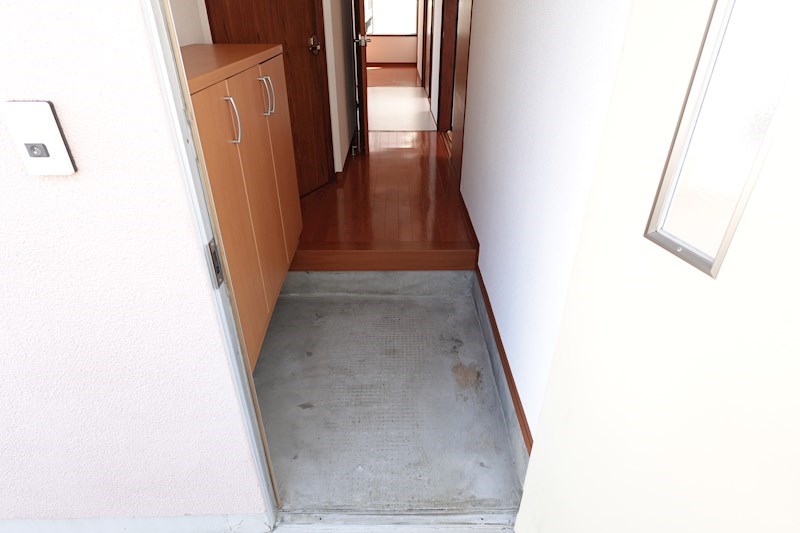 倉島貸家B 玄関