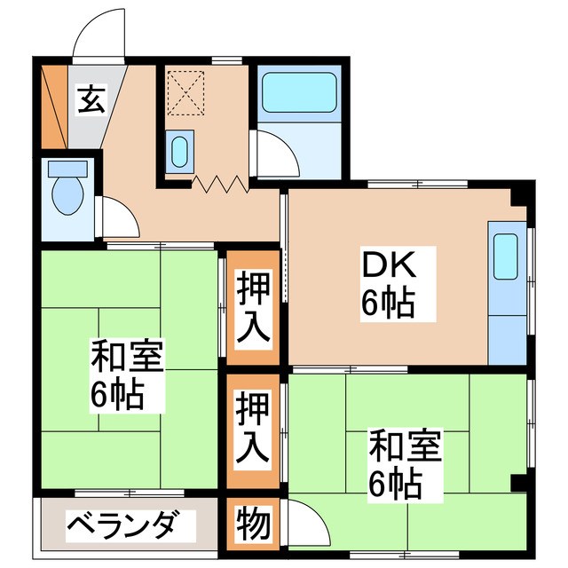 サニーハイツ 間取り
