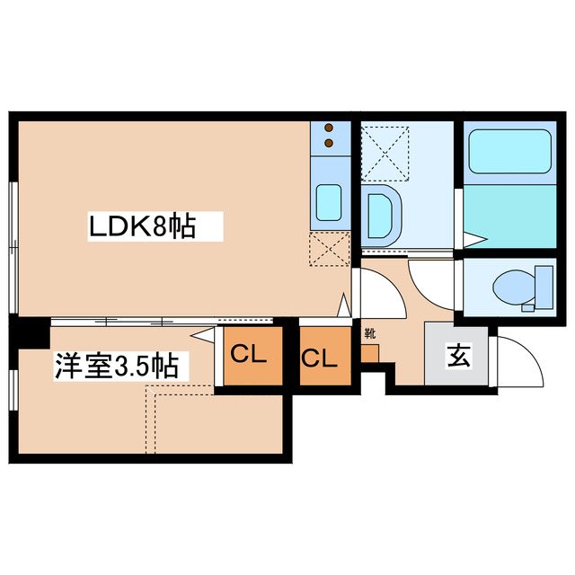 仮）EXCEED　深志 間取り