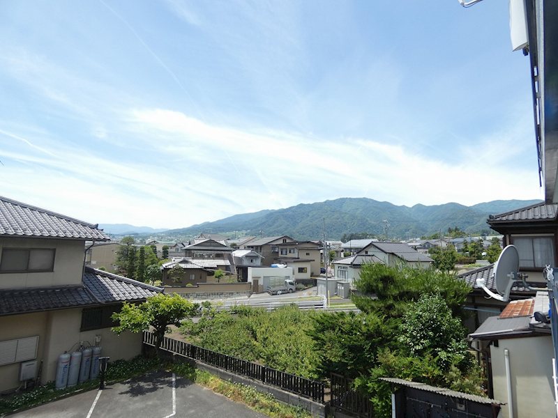 白山ハイツ 眺望