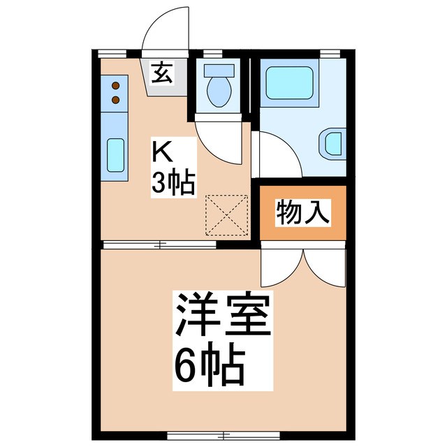 コーポあるまっと 間取り
