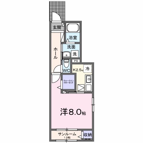 コーポ林Ⅱ 間取り