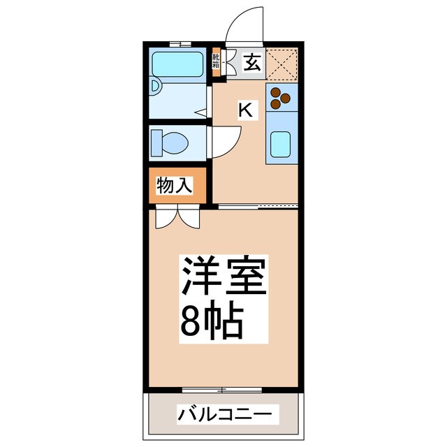コーポサンライト 間取り